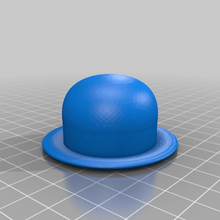 Hut melone Mode 3d print model - Mito3D