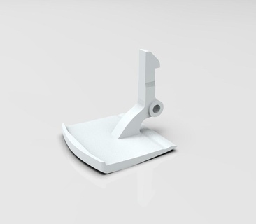 hatch handle bosch siemens washing machines machine bathroom lock opener hook bosh 3d print model - Mito3D