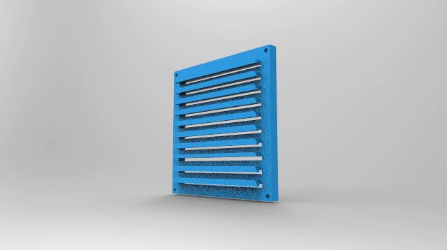 hatch ventilation 3D print model - Mito3D