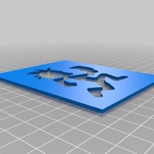 balta adam şablon Sanat icp deli palyaço kontrol altına alma 3d print model - Mito3D