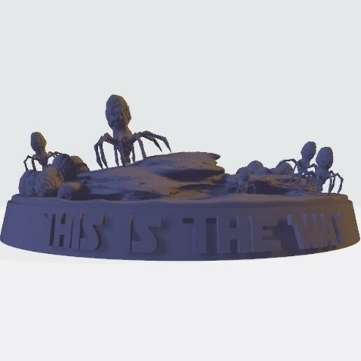 Hass Spinnen Mandalorianer Mando Diorama 3D print model - Mito3D