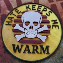 hate warm signs humor 3d print model - Mito3D