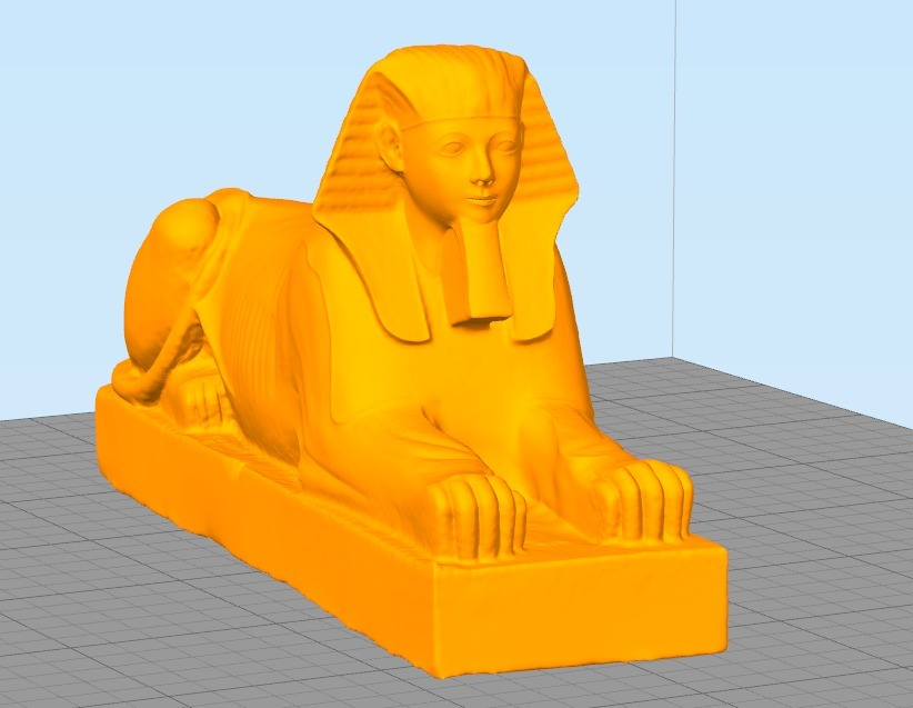 hatshepsut esfinge metropolitano museo Arte 3d impresoras 3D print model - Mito3D