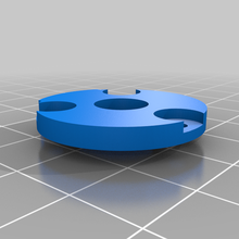 halcón juguetes paseante rueda plato bloquear juguete 3d print model - Mito3D