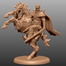 haunted horseman - tabletop miniature game critical role dnd dungeons dragons fantasy gaming headless horse mini pathfinder rider rpg warhammer toy 3d print model - Mito3D