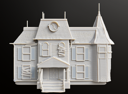 obsesionado casa juego 3d print model - Mito3D