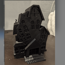haunted house home Dekor mansion spukt halloween 3d print model - Mito3D