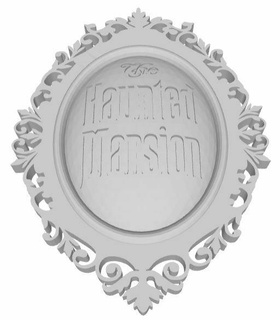 haunted mansion plaque haunted mansion disney  3d print model - Mito3D
