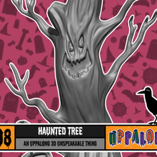 hanté arbre art Halloween décoration effrayant vacances monstre monstres sculptures 3d print model - Mito3D