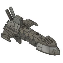 havoc-class frigate game battlefleet gothic bfg 3d print model - Mito3D