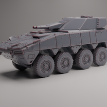 havoc 8x8 twin mortar 3d print model - Mito3D
