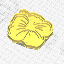 hawaïen fleur coupeur boulangerie 3d print model - Mito3D