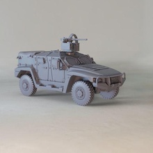 hawkei apc adf serbatoio militare modellino in scala aereo giocattolo wargaming miniatura veicolo 3d print model - Mito3D