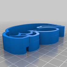 hawkeye cookie cutter geschichteten flachen tool 3d-drucken 3d print model - Mito3D