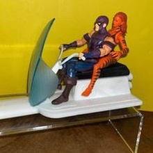 hawkeyes skycycle avengers marvel 3d print model - Mito3D