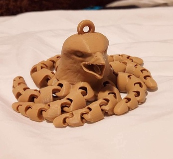 hawktopus ariculated bird flexible hawk octopus tentacle tentacles 3d printing 3d print model - Mito3D