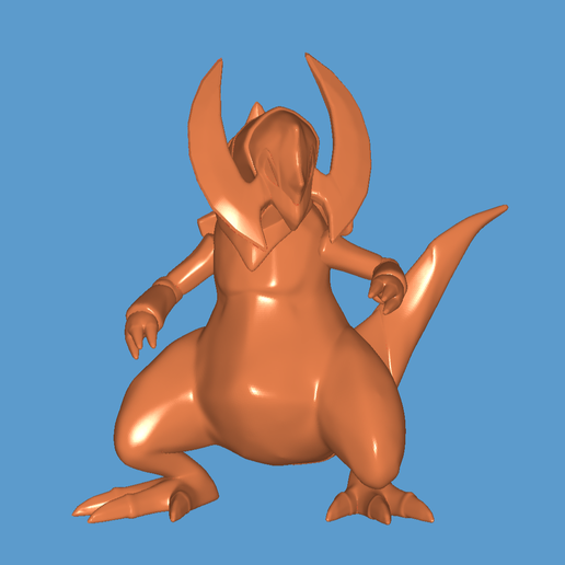 haxorus 612 pokemon 3D print model - Mito3D