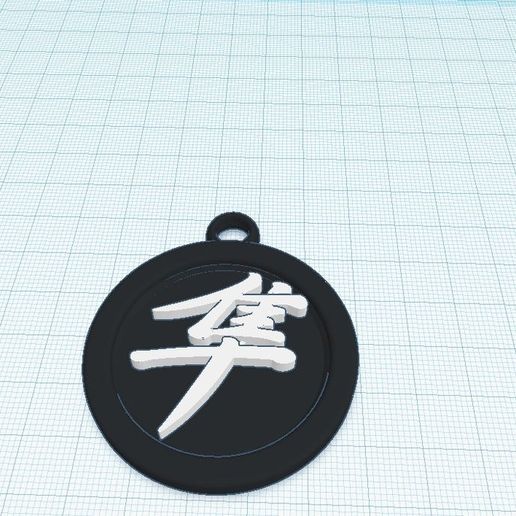 hayabusa keychain 3D print model - Mito3D