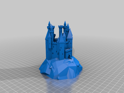 haydons castle customized buildings structures 3d print model - Mito3D
