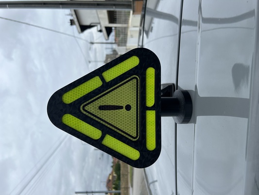 hazard warning triangle innovation 3d print model - Mito3D