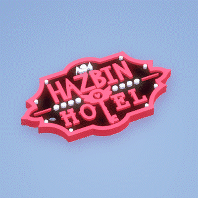 hazbin hôtel porte clés alastor saison jouet fanart diable anime dessin animé art décor accueil maison accessoires clé 3d print model - Mito3D