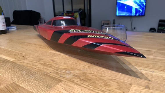 hb 600 rc modellazione barca 3d print model - Mito3D