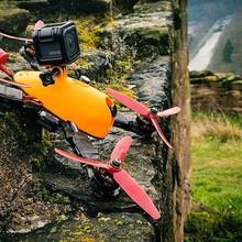 hd cam ragnarok gadget drone fpv quad racing 3d print model - Mito3D