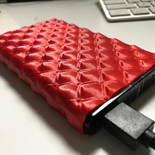 hd ssd kapak kılıf vazo modu durumda usb mod 3D print model - Mito3D