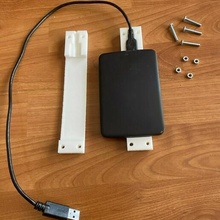 HDD connettore protezione esterno difficile guidare collegamento 3d print model - Mito3D