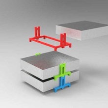 hdd stack enclosure stand computer 3d print model - Mito3D