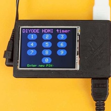 hdmi di gioco cut-off timer strumento elettronica 3d print model - Mito3D