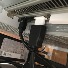 toma hdmi casa el cable conector de la oficina 3d print model - Mito3D