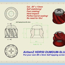 hdr50 dumdum salyangozlar 3d print model - Mito3D