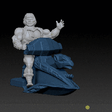he-man battle ram motu stile aksiyon figürü sanat heman adam motuc ustalar evren lili ledy lililedy kılıç oyuncak çizgi film roman iskeletor oyuncaklar 3d print model - Mito3D