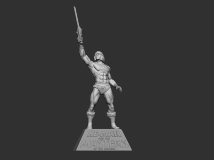 he-man masters universe Game heman he-man master masters universe 80s 80 anime cartoon retro vintage replica statue bust gift memories old  3d print model - Mito3D