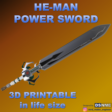 he man Puissance épée 2002 vie Taille gadget heman homme maîtrise univers Maître crâne gris squelette Adam cosplay 3d print model - Mito3D