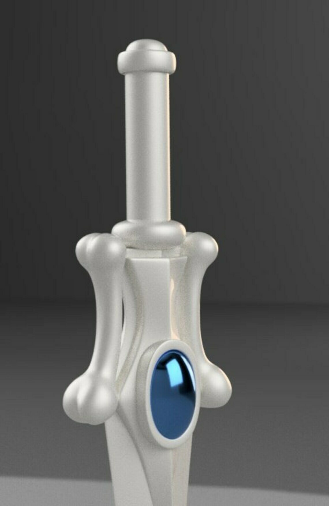 he Schwert grauer Schädel Leistung Kunst heman Shera 3D print model - Mito3D