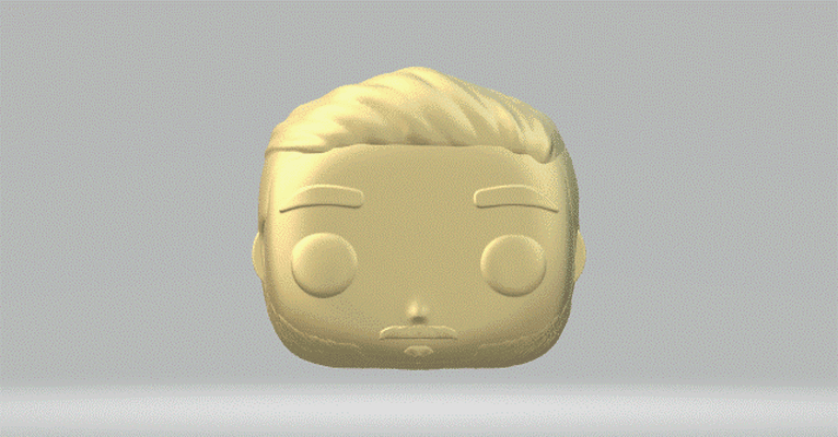 kopf 121 funko pop 3d print model - Mito3D