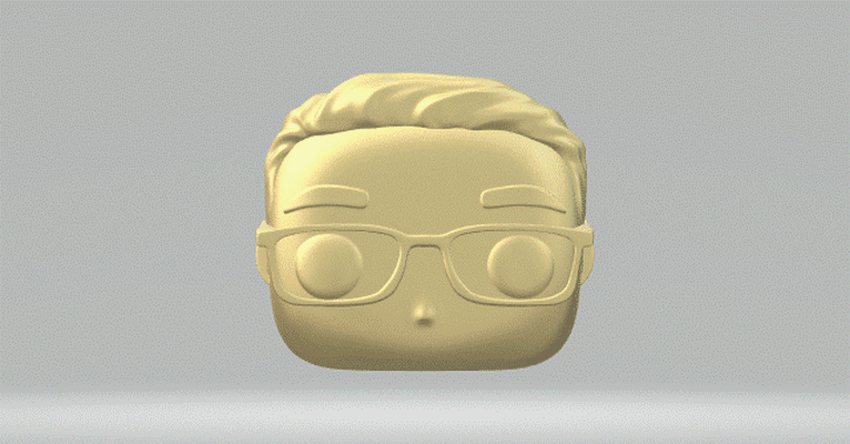 kopf 122 funko pop 3d print model - Mito3D