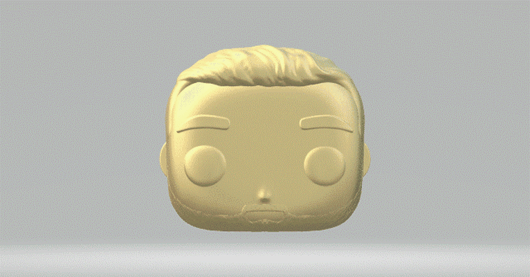 kopf 126 funko pop 3d print model - Mito3D