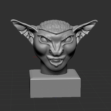 head archer bust face character human 3d print model - Mito3D