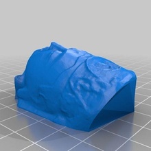 head guanyin 123d catch 3d scan art institute of chicago bust guayin scans_replicas 3d print model - Mito3D