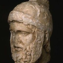 cabeza de marte 2 º siglo dc art 123d aic el busto chicago museo romano scan escultura las exploraciones réplicas 3d print model - Mito3D
