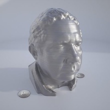 Kopf Formen Kunst die Büste Gesicht Skulptur Skulpturen 3d print model - Mito3D