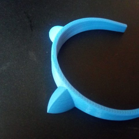 headband fashion 3D print model - Mito3D