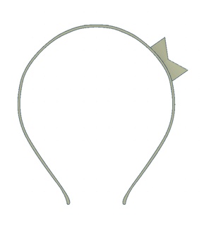 headband bow fashion accessories girls 3d print model - Mito3D