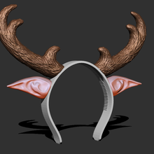 headband sweet tooth gus male female game netflix deer horns 3d print model - Mito3D