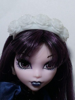 fascia per capelli Rose mostro alto 3d print model - Mito3D
