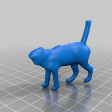 headless cat art sculptures 3d print model - Mito3D