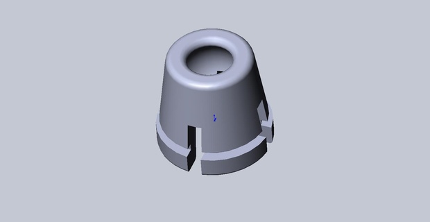 headlight clip opel kadett 3d print model - Mito3D